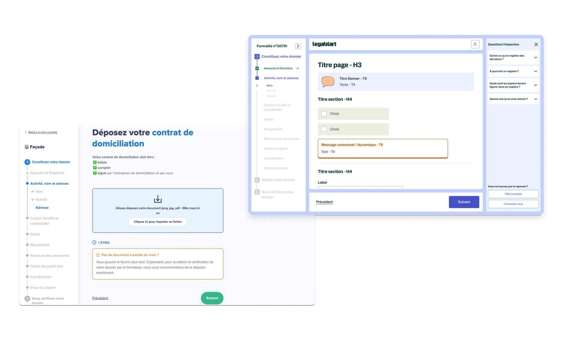 Legalstart SaaS rebranding