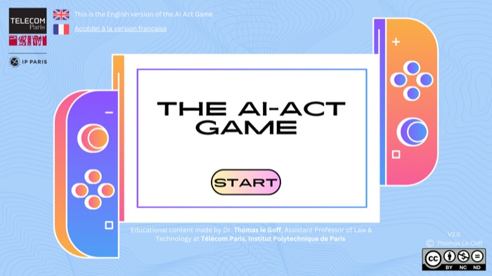 AI Act Game screen