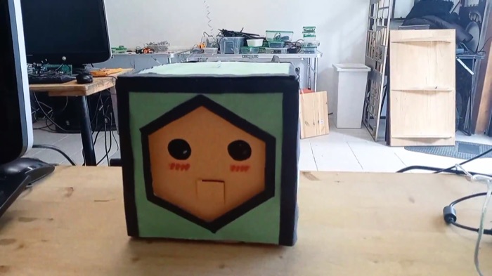 Tech Panic robot face